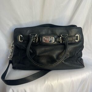 Michael Kors Black Leather Handbag